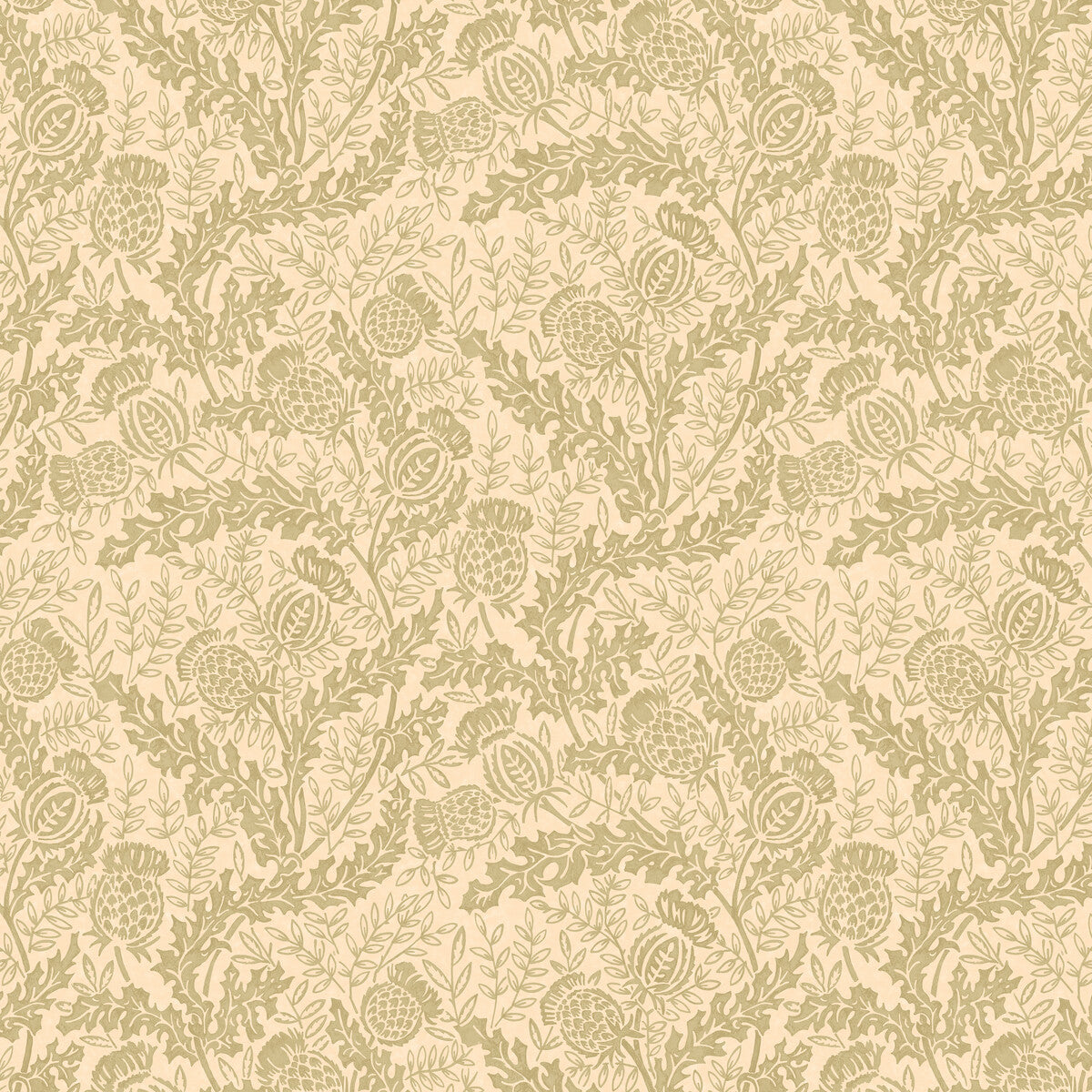 Mulberry Mulberry Thistle Lovat Wallpaper