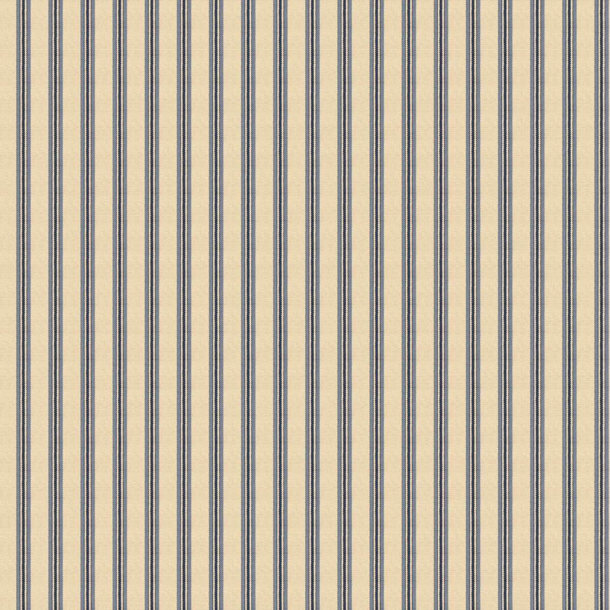 Mulberry Somerton Stripe Indigo Wallpaper
