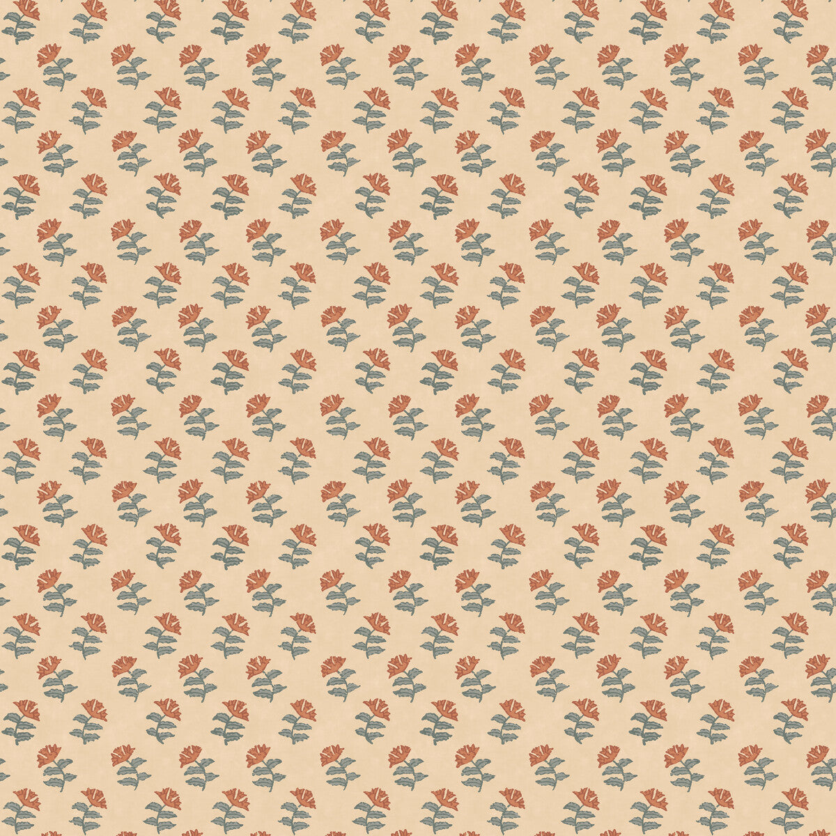 Mulberry Mulberry Sprig Teal Wallpaper