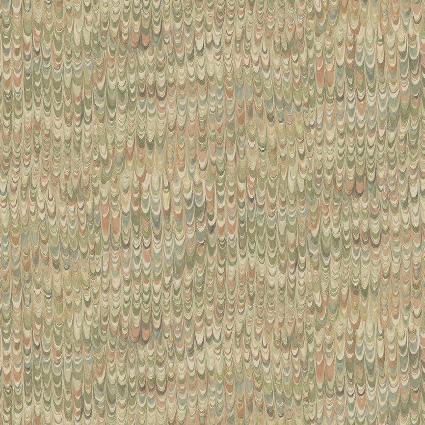 Mulberry End Paper Lovat Wallpaper