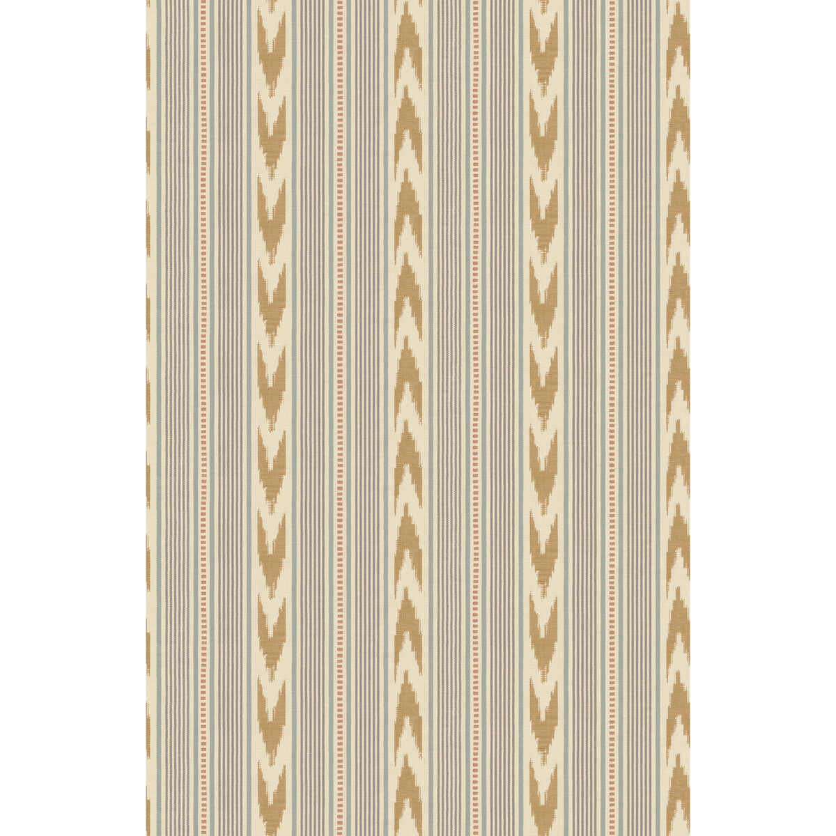 Mulberry Newport Stripe Blue/Sand Wallpaper
