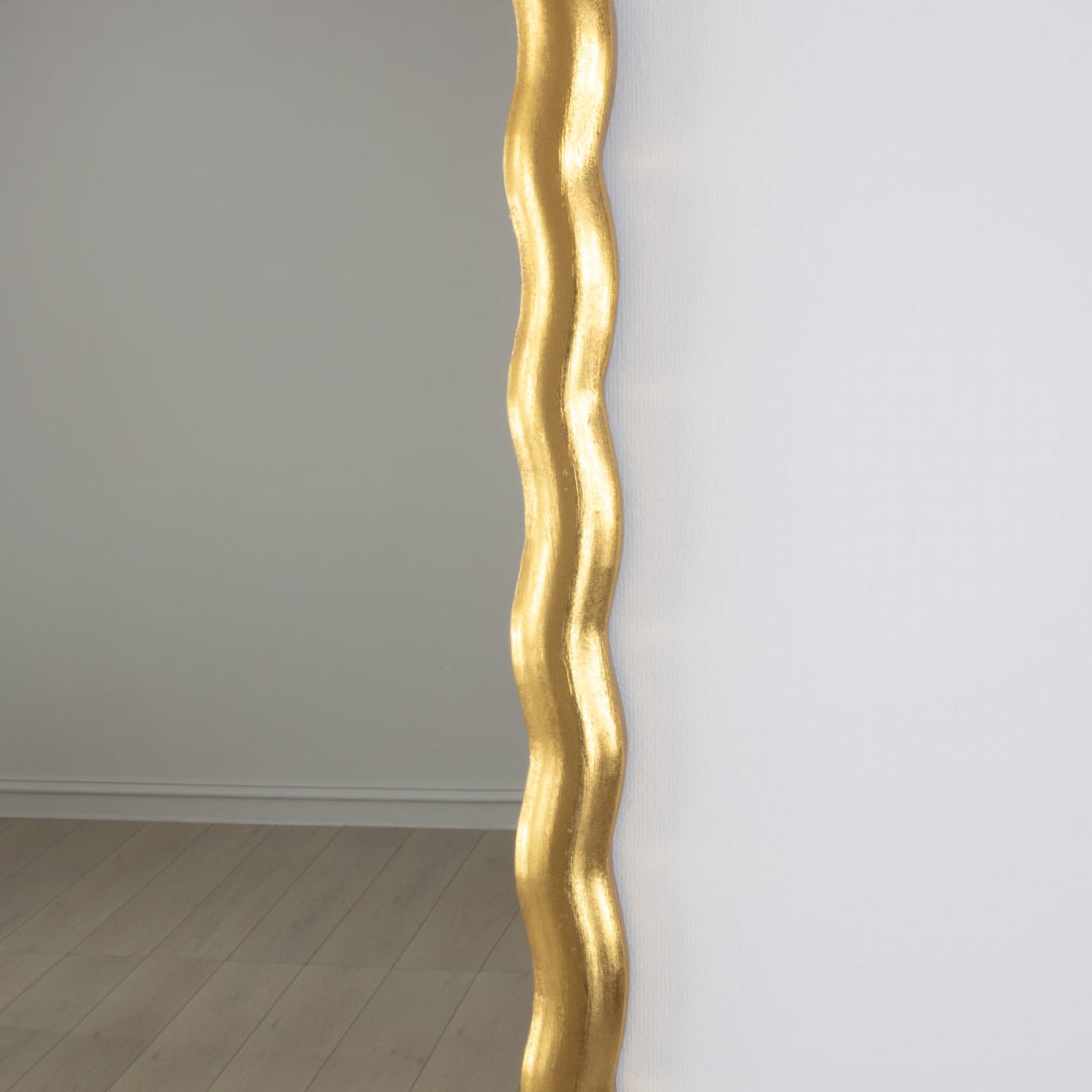 Wavy Large Wall Mirror