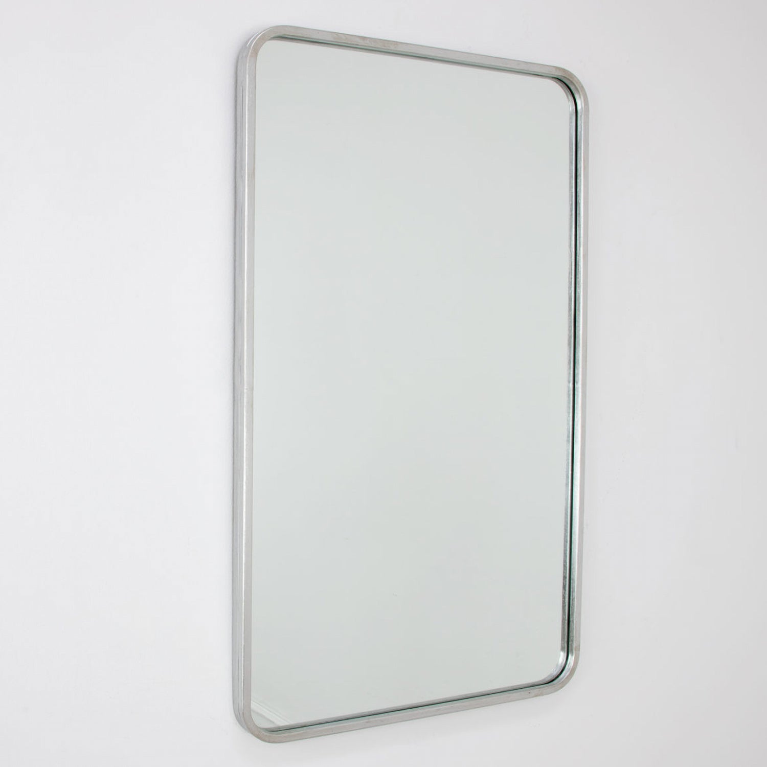 Rounded Corner Rectangular Wall Mirror