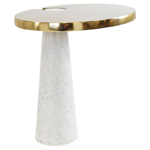Worlds Away Fontaine Side Table