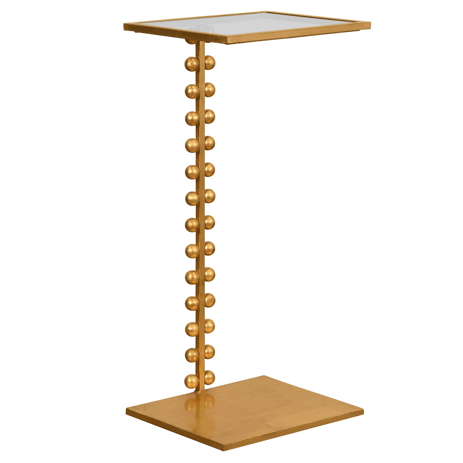 Worlds Away Foster Gold Cigar Table