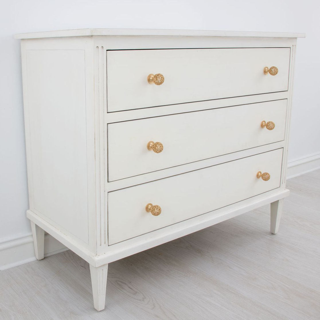 Simple Three Drawer Chest