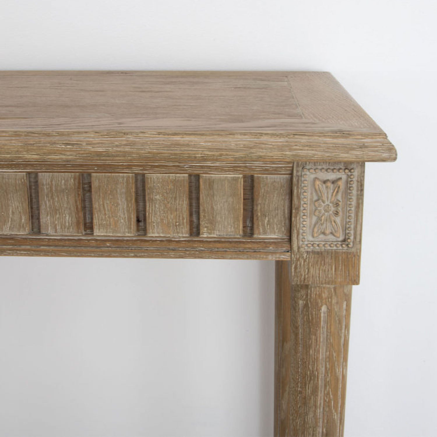 Fluted Console Table