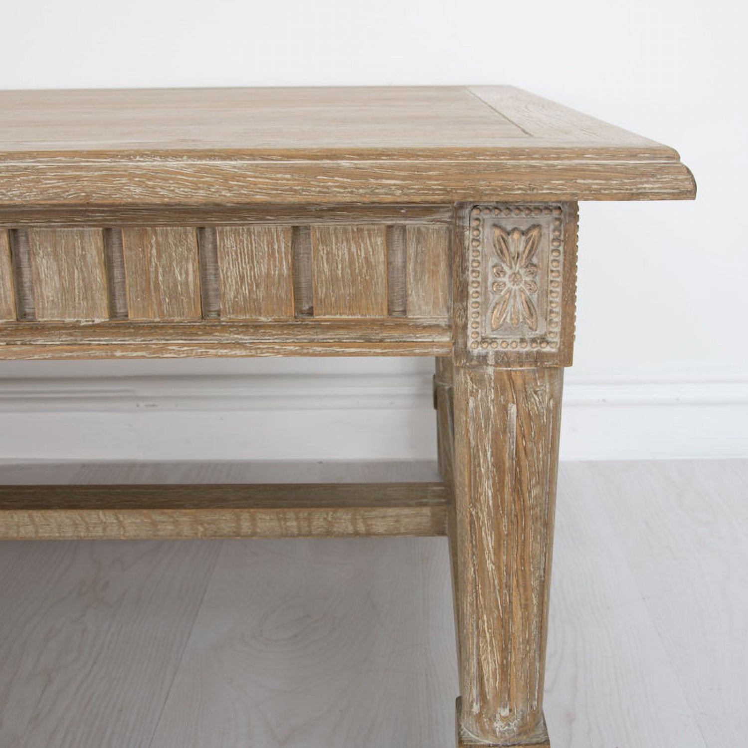 Carved Natural Coffee Table