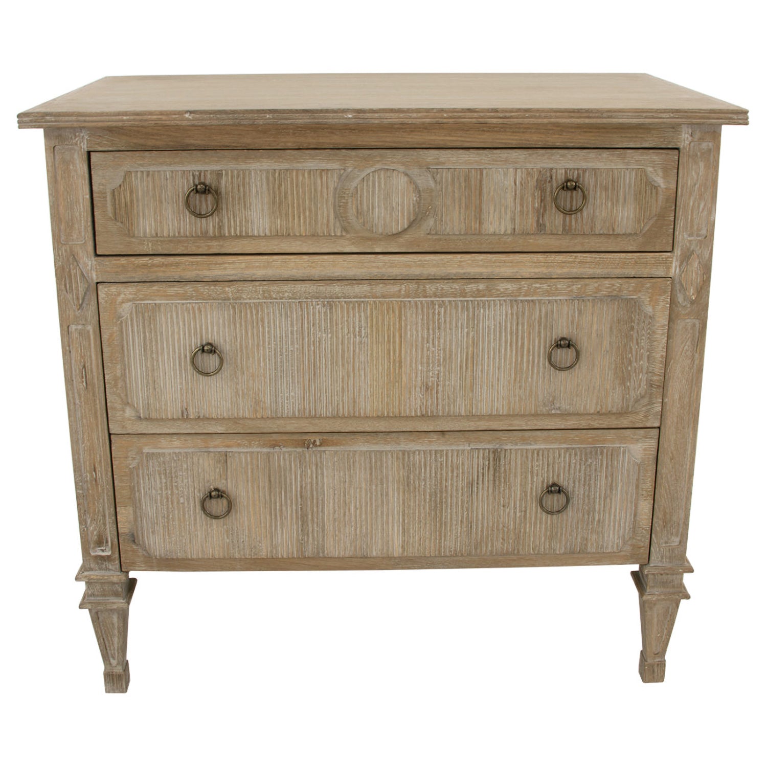 Carved Small Accent Chest