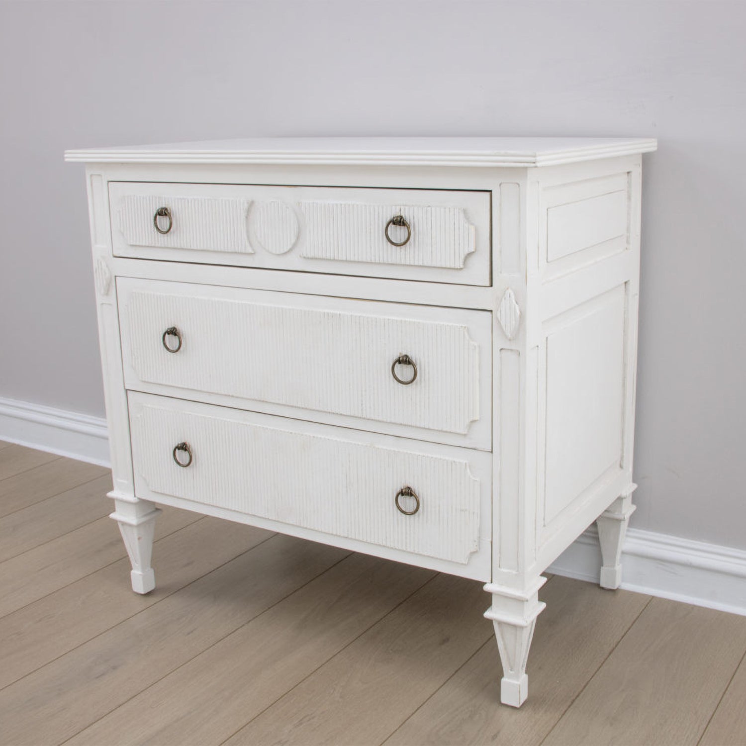 Carved Small Accent Chest