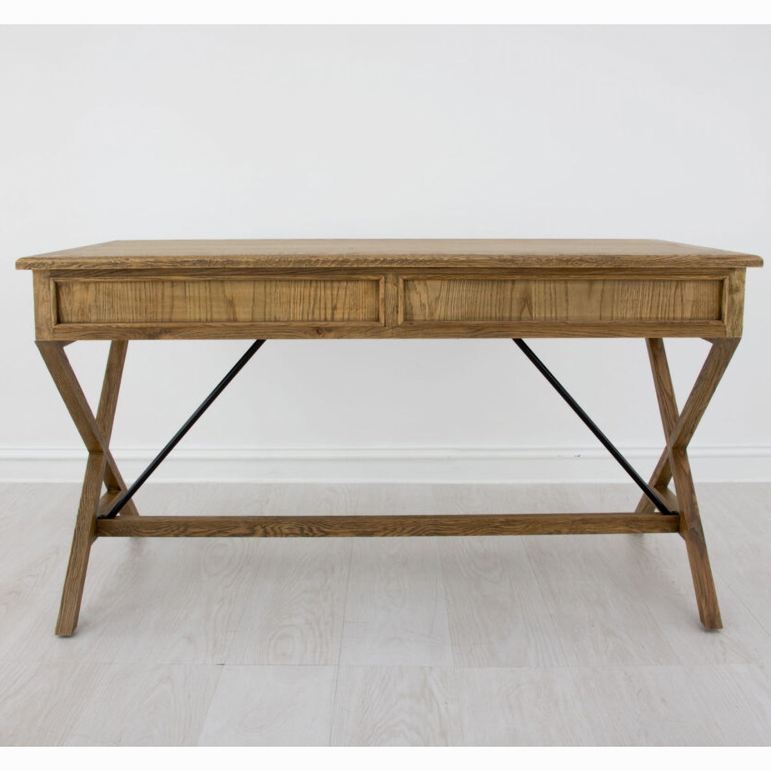 Raw Oak Desk