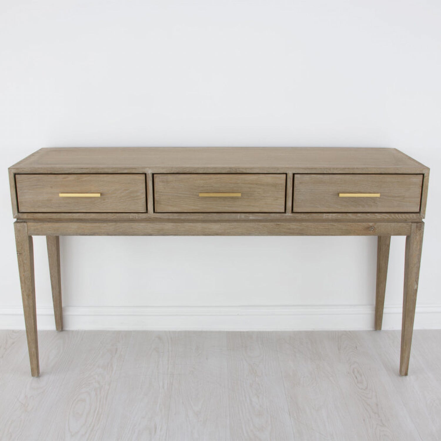 Traditional Natural Console Table