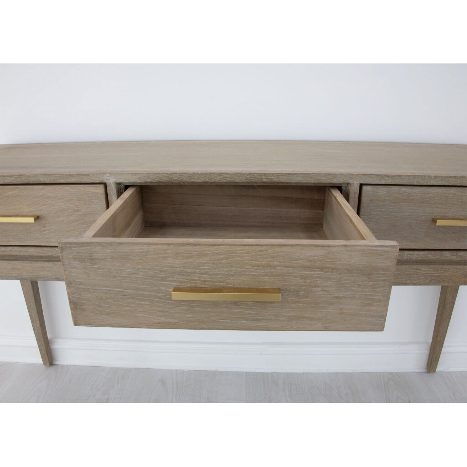 Traditional Natural Console Table