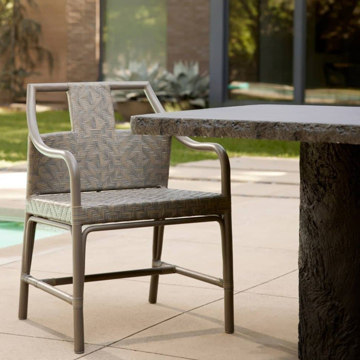 Arteriors Newton Outdoor Dining Chair