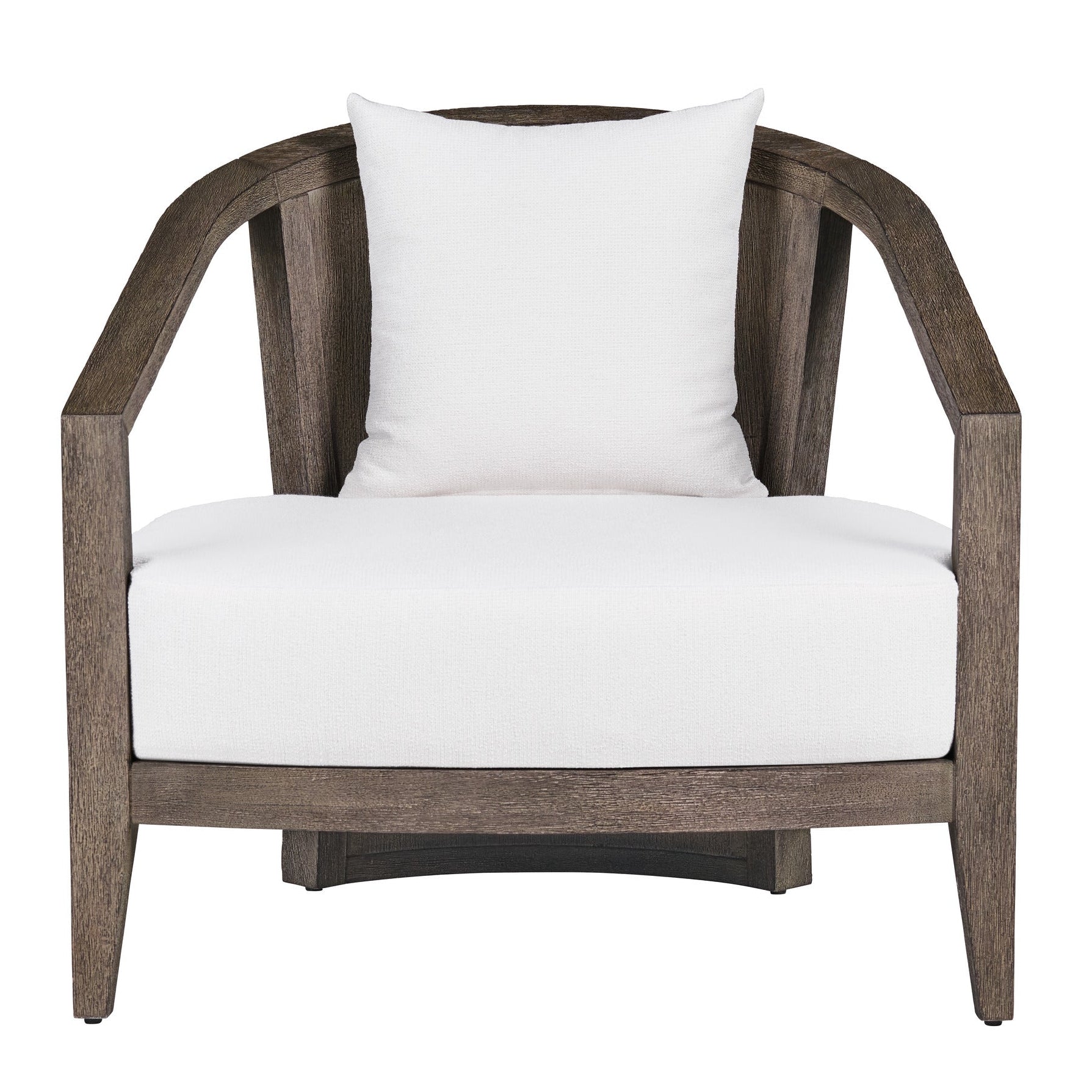 Arteriors Sobek Textured Back Outdoor Lounge Chair