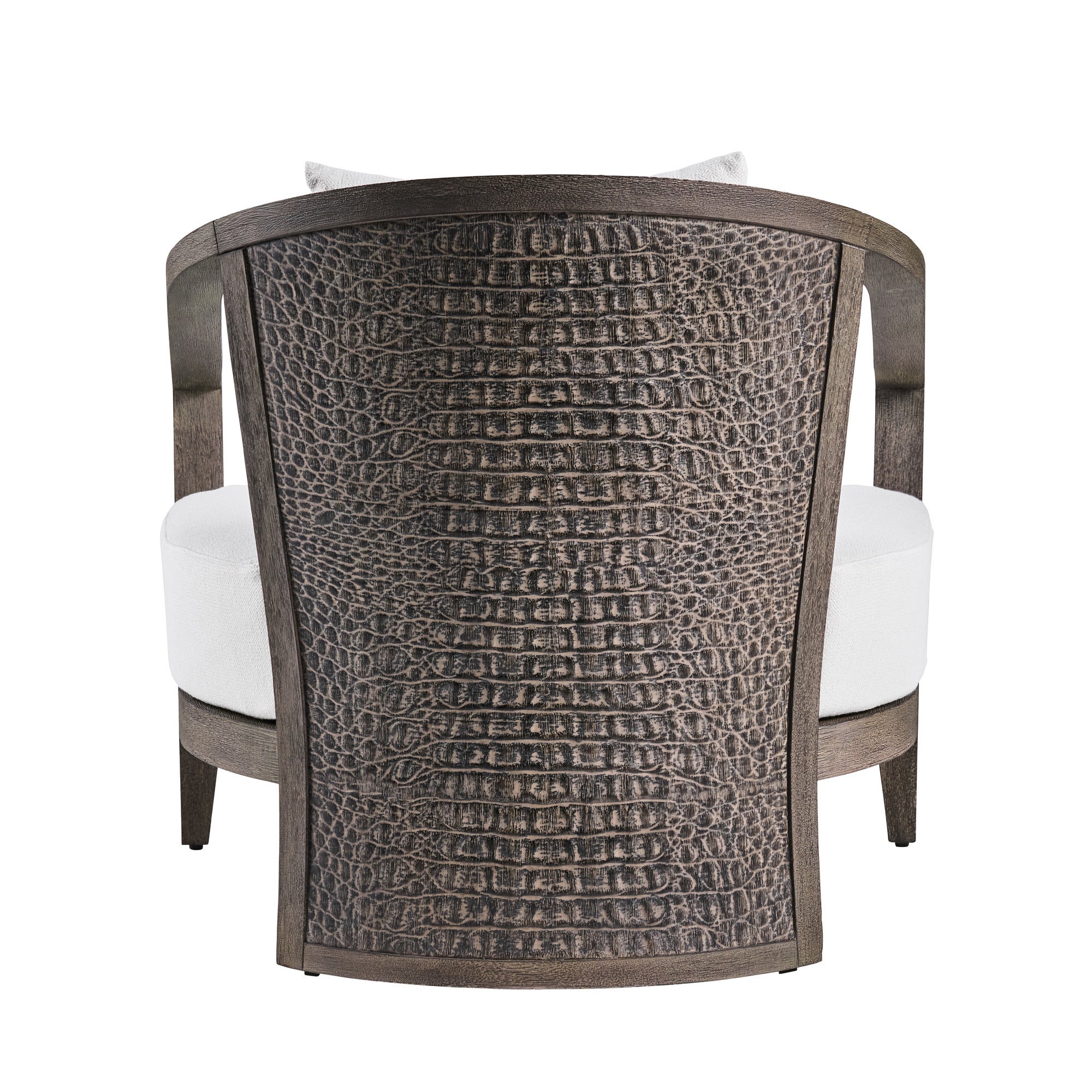 Arteriors Sobek Textured Back Outdoor Lounge Chair