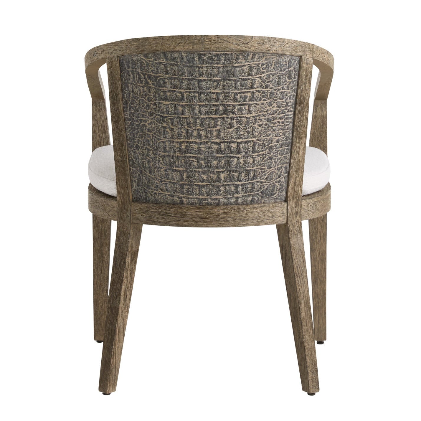 Arteriors Sobek Textured Back Outdoor Dining Chair