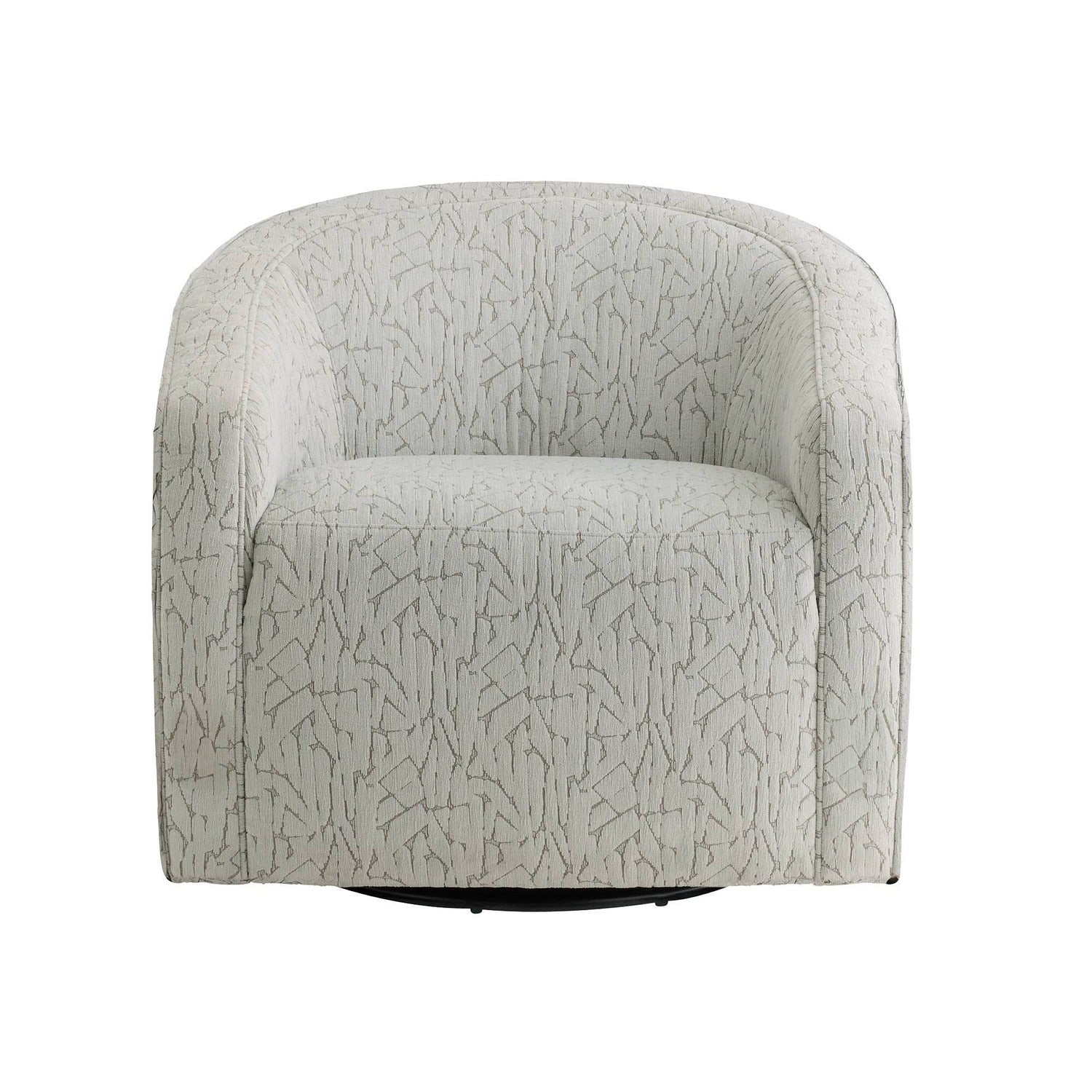 Arteriors Isadora Earl Grey Swivel Chair