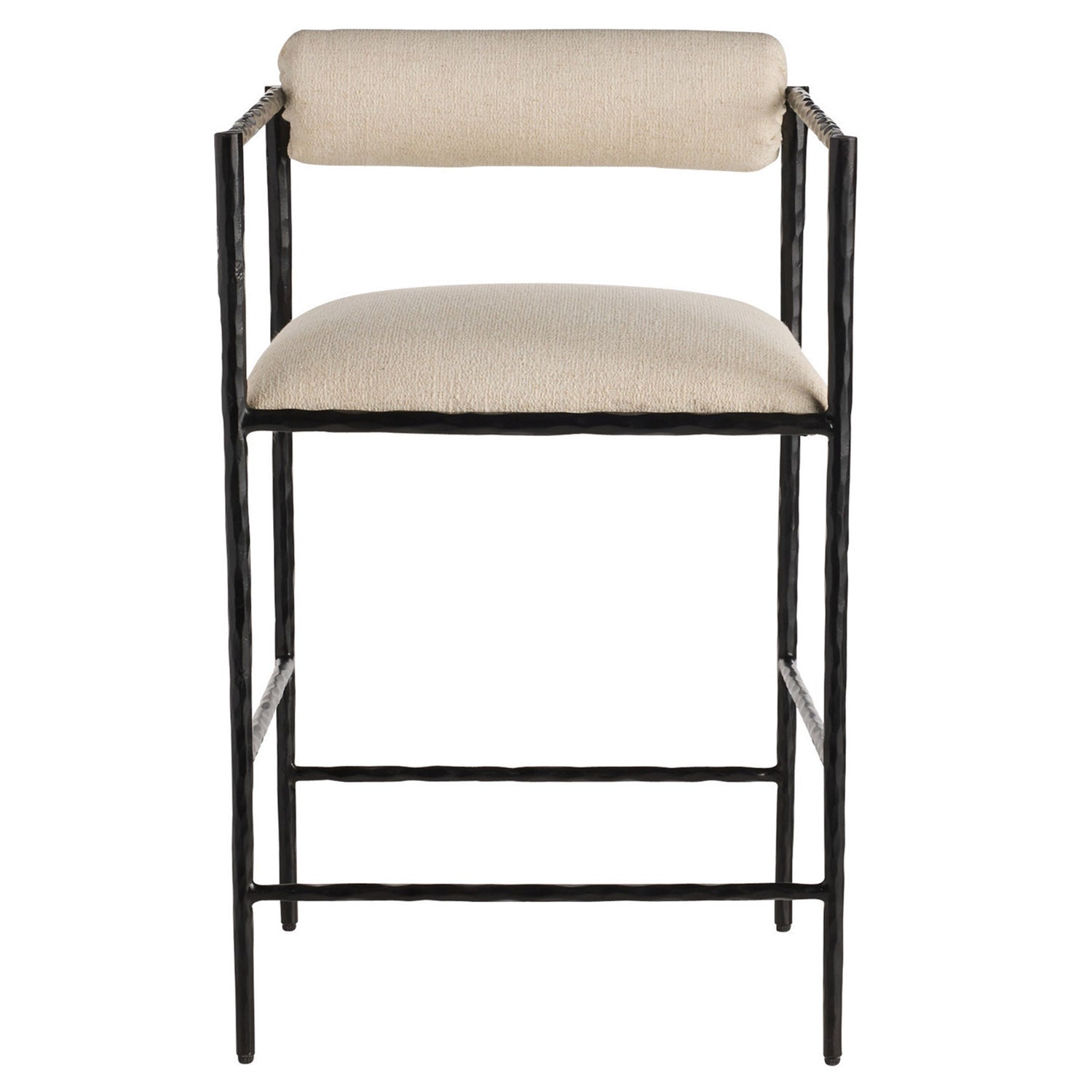 Arteriors Barbana Oxford White Counter Stool