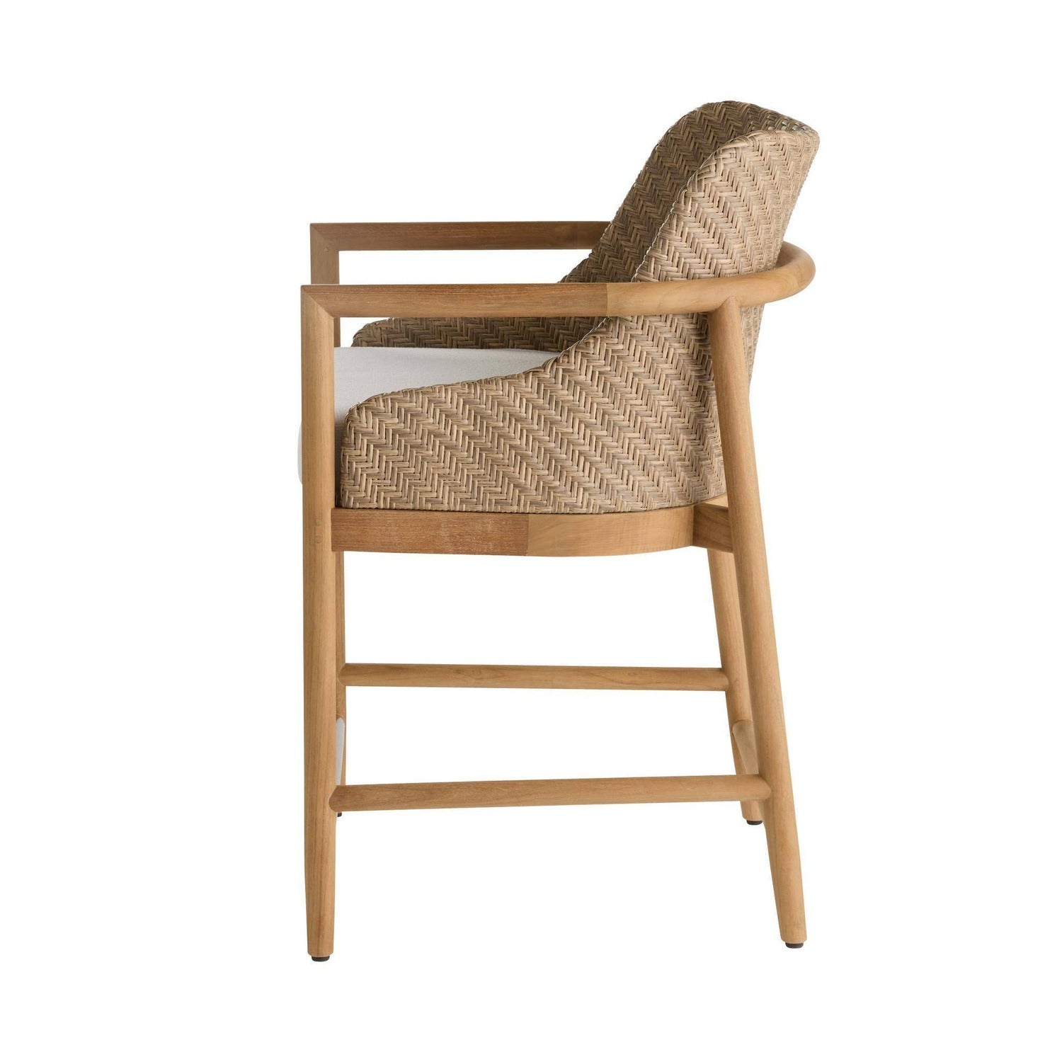 Arteriors Chilton Neutral Outdoor Counter Stool