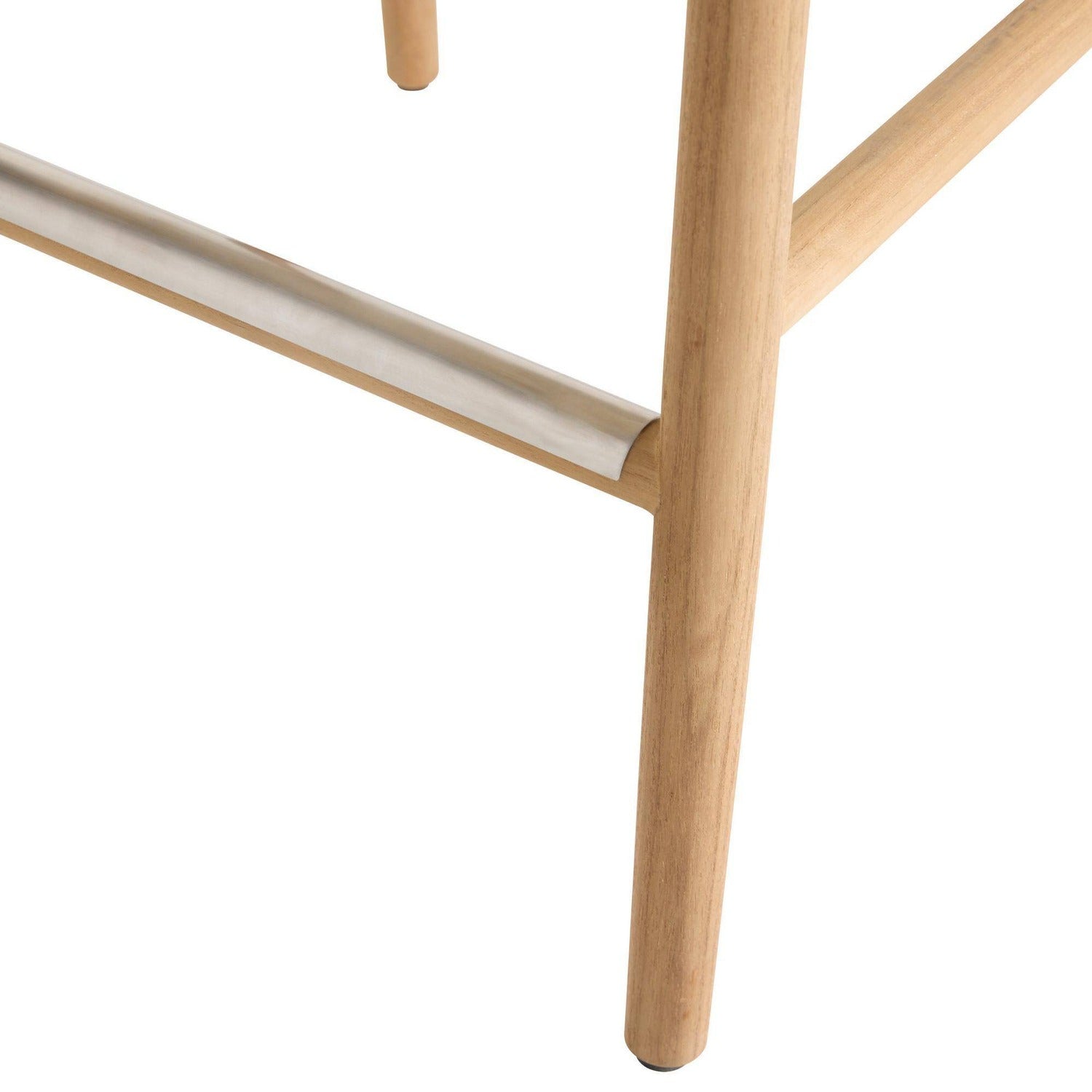 Arteriors Chilton Neutral Outdoor Bar Stool