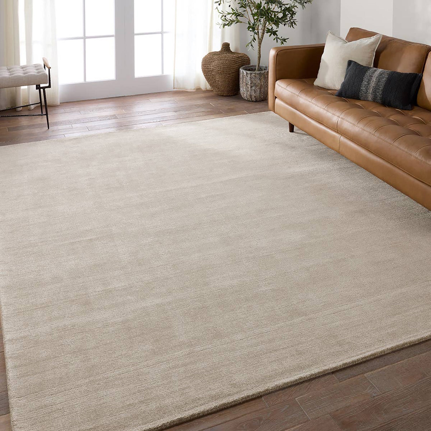 Jaipur Living Fletcher Arcus Solid Handwoven Rug