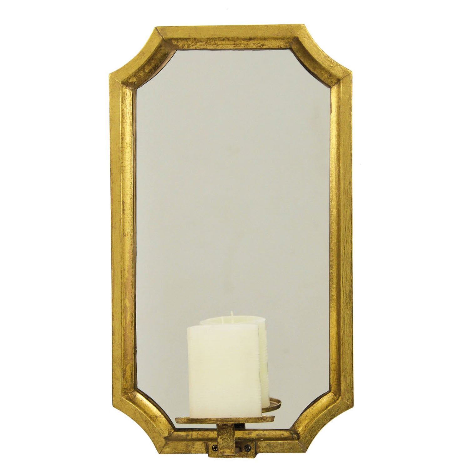 Scalloped Candle Wall Sconce