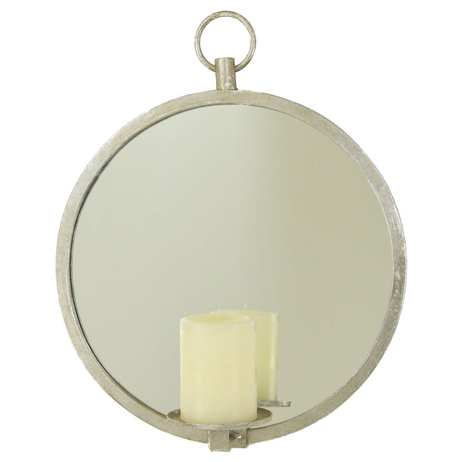 Round Candle Wall Sconce