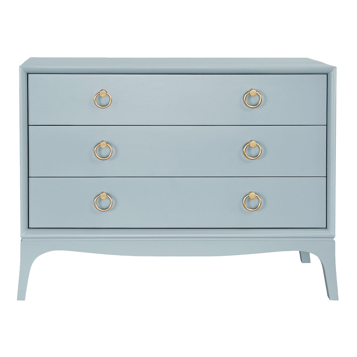 Redford House Fiona 3 Drawer Large Nightstand Set of 2