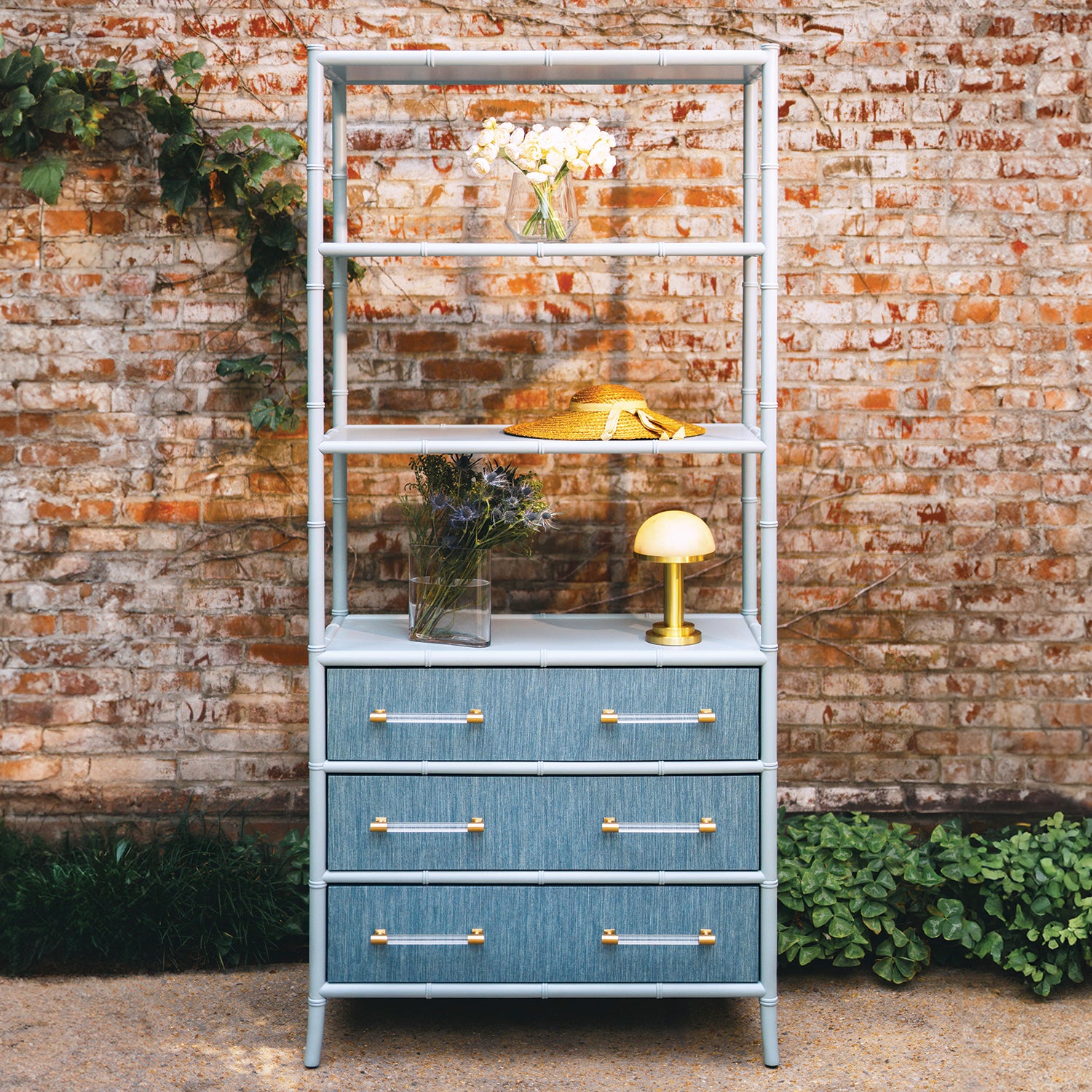 Worlds Away Ike Mini Table Lamp - Final Sale