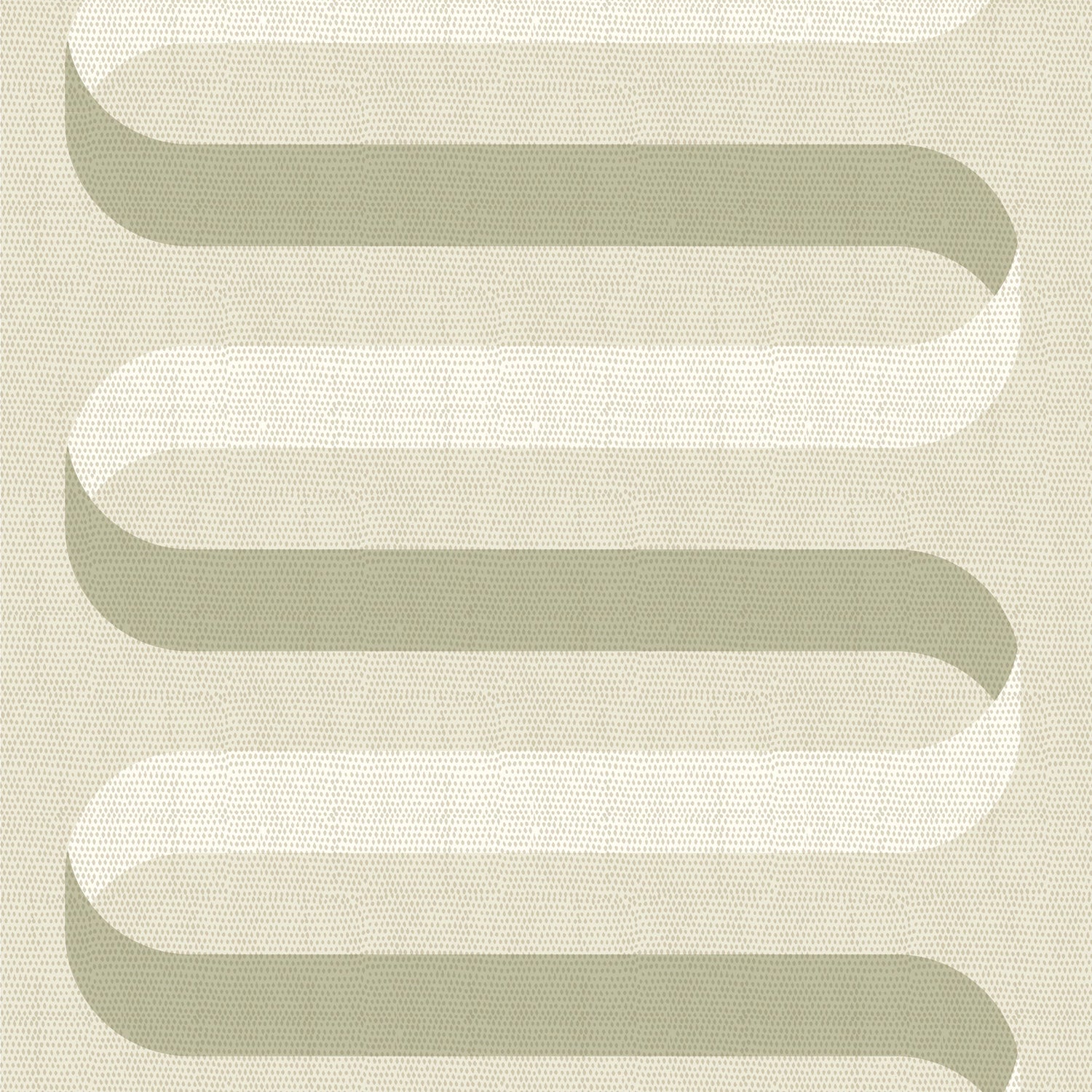 Mitchell Black Folding RIbbon Wallpaper