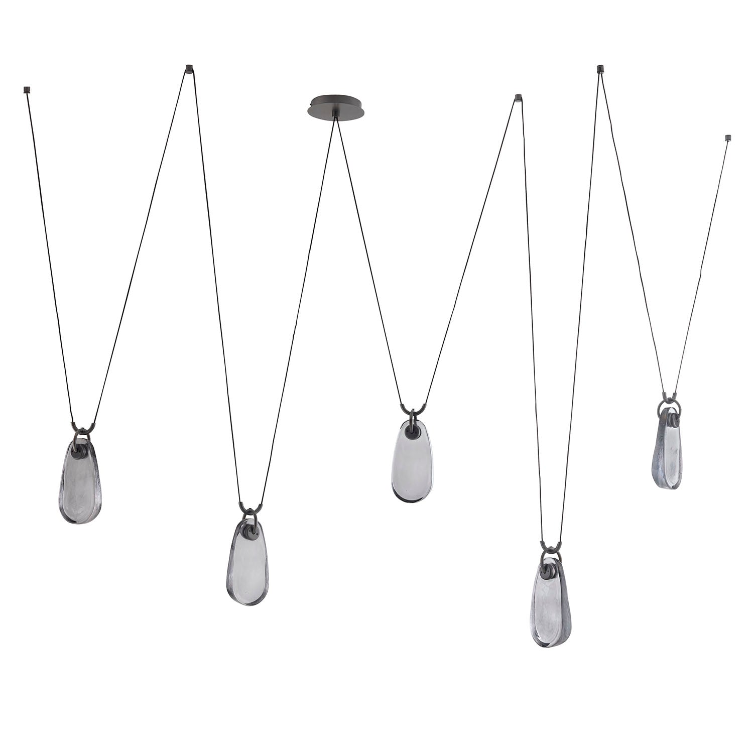 Arteriors Melt Bronze Chandelier