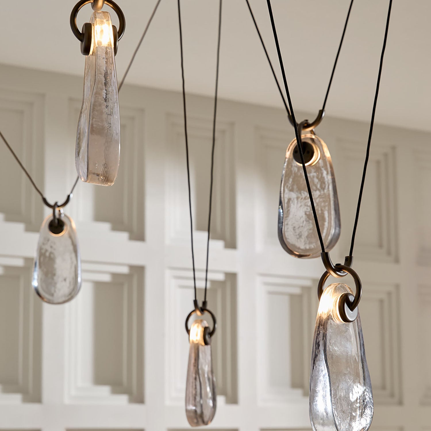 Arteriors Melt Bronze Chandelier