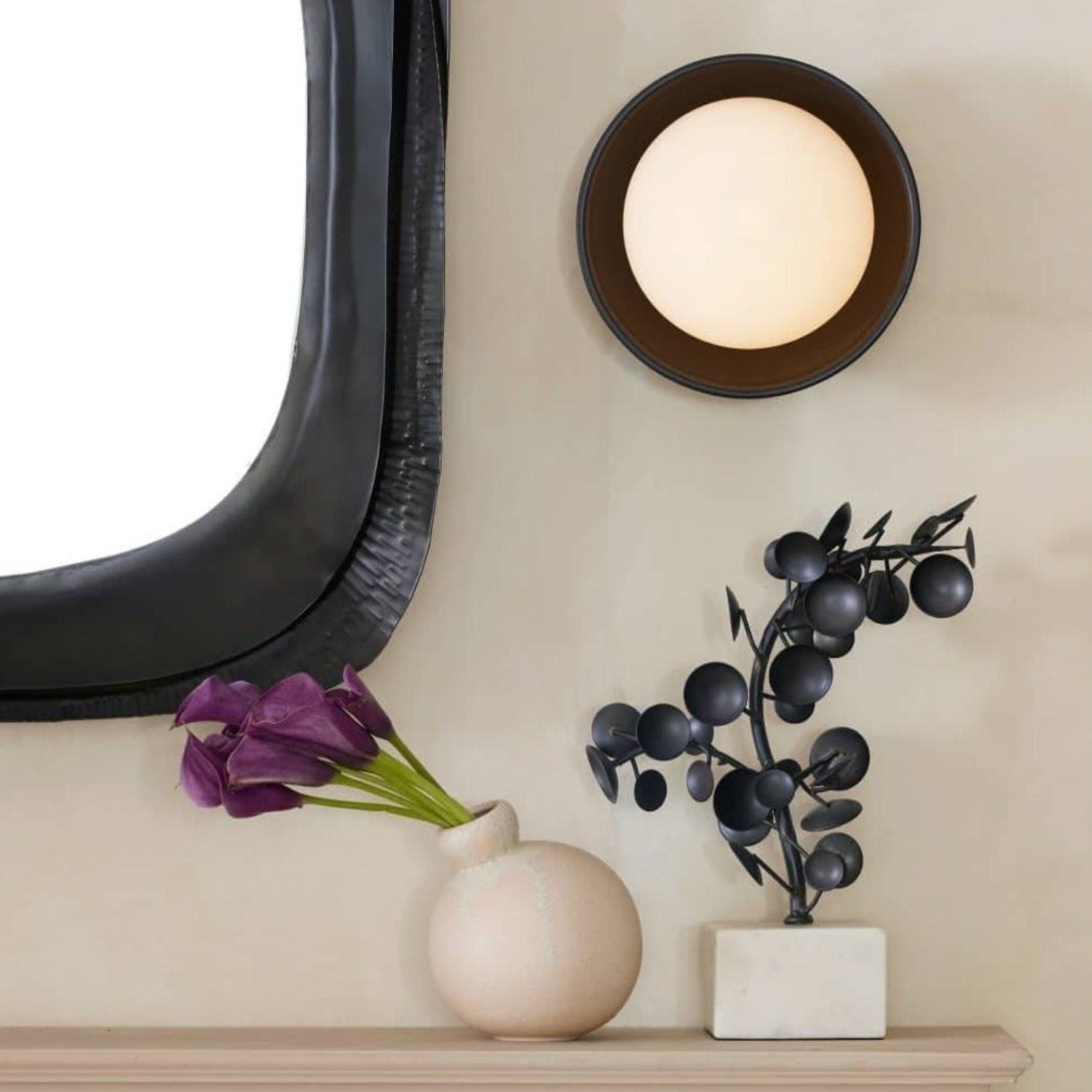 Arteriors Glaze Small Wall Sconce
