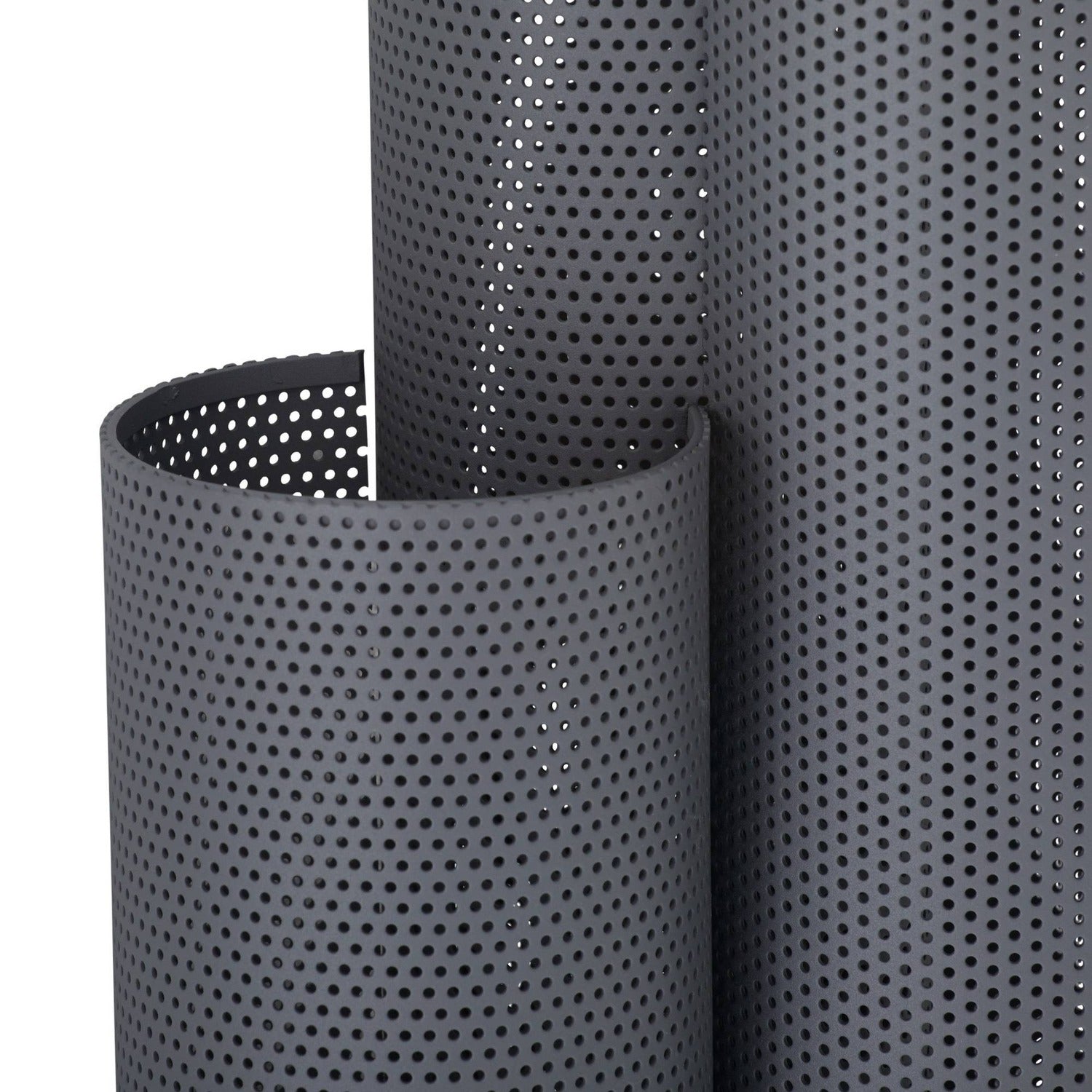 Arteriors Punch Marine Grade Matte Black Oversized Outdoor Wall Sconce