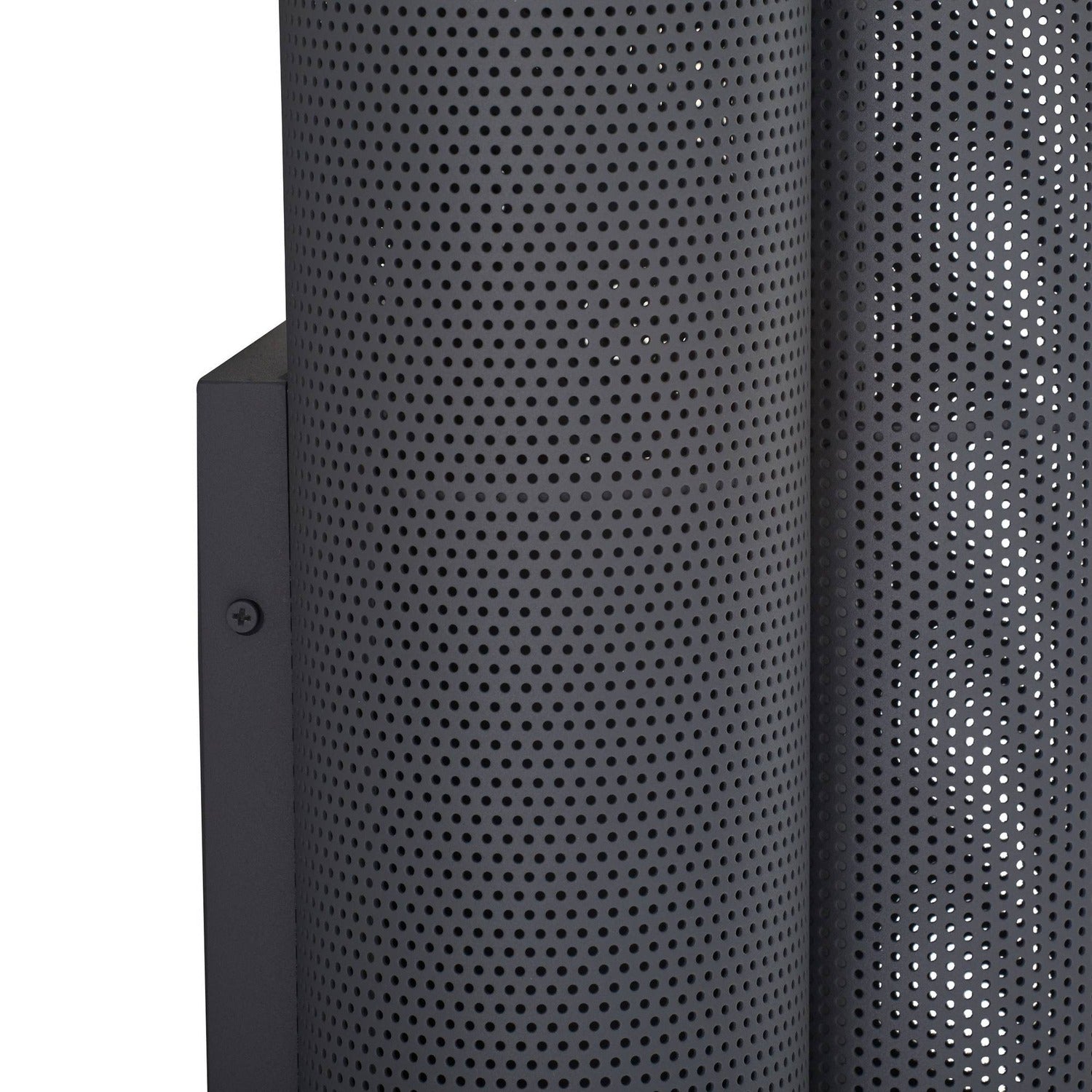 Arteriors Punch Marine Grade Matte Black Oversized Outdoor Wall Sconce
