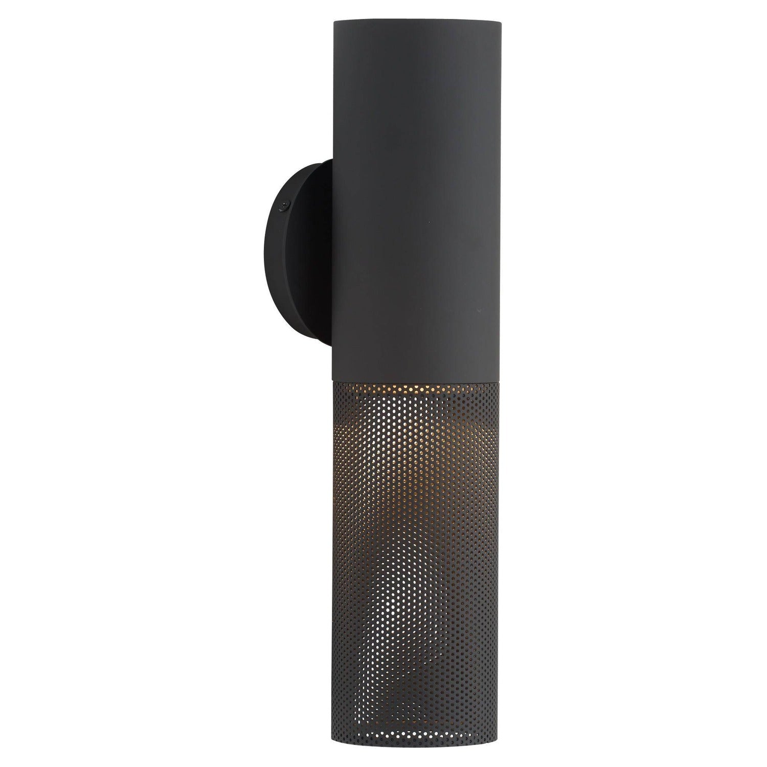Arteriors Punch Marine Grade Matte Black Small Outdoor Wall Sconce