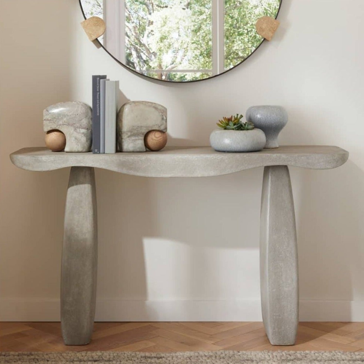 Arteriors Melt Outdoor Console Table