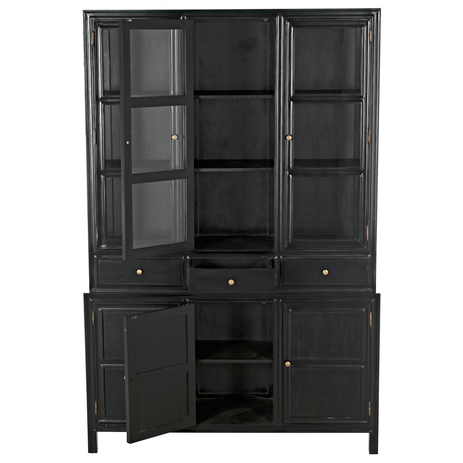 Noir Colonial Hutch