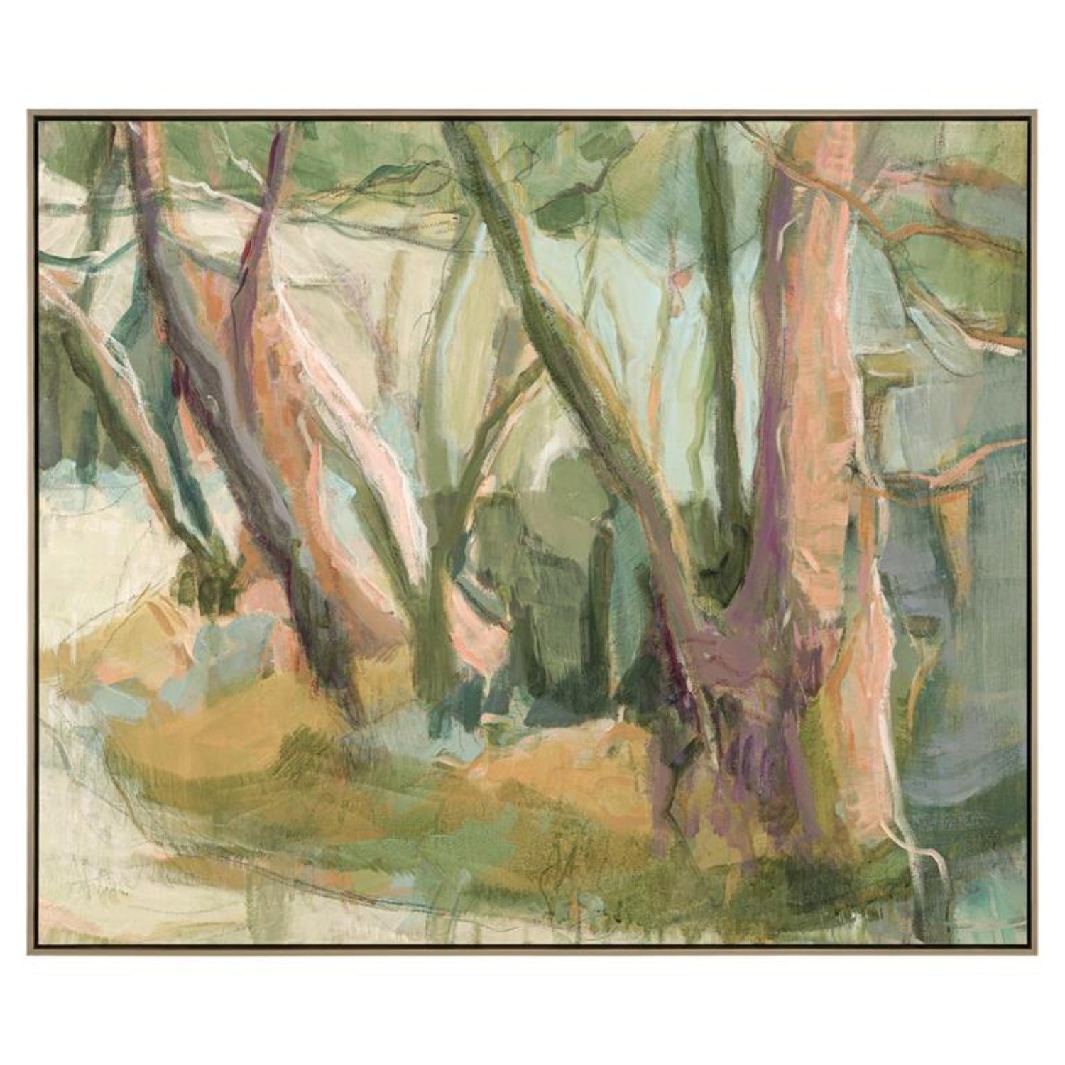 John Richard Shelley Bolton's Interposed No. 1-2 Large Framed Art Set of 2