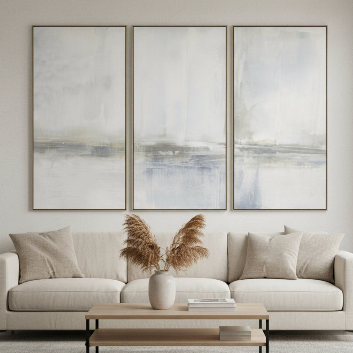 John Richard Carol Benson-Cobb Subtle Persuasion No. 1-3 Large Framed Art Set of 3