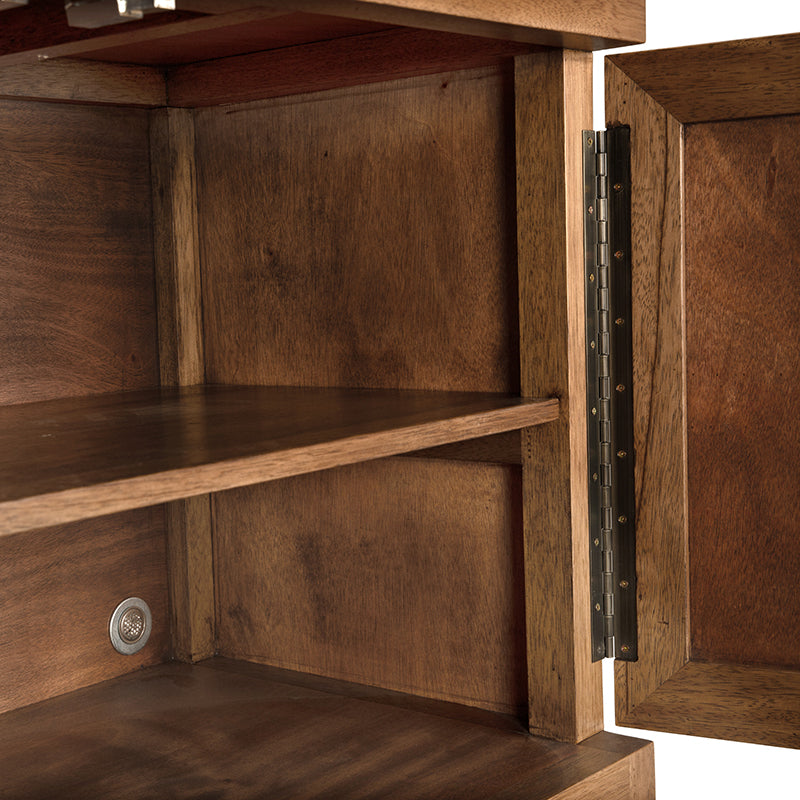 Noir Quadrant 4 Door Sideboard