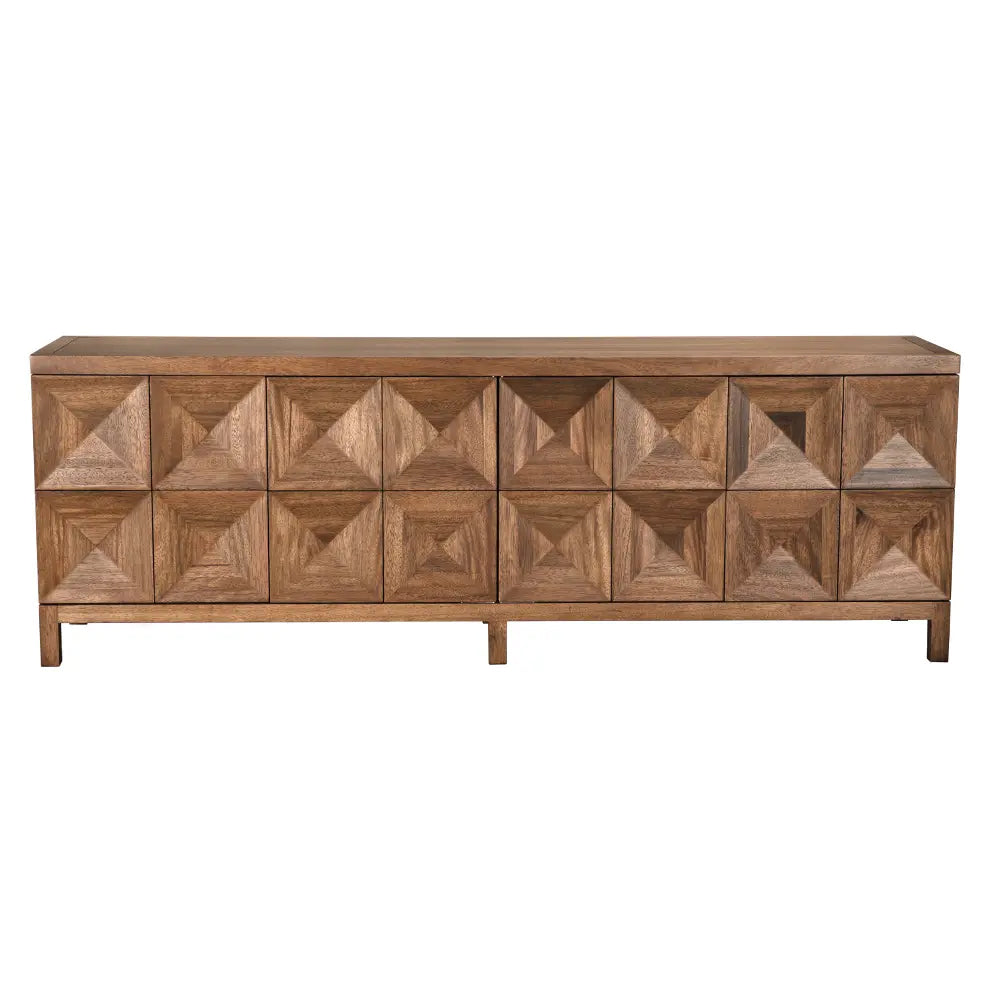 Noir Quadrant 4 Door Sideboard
