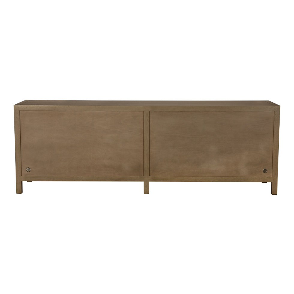 Noir Quadrant 4 Door Sideboard