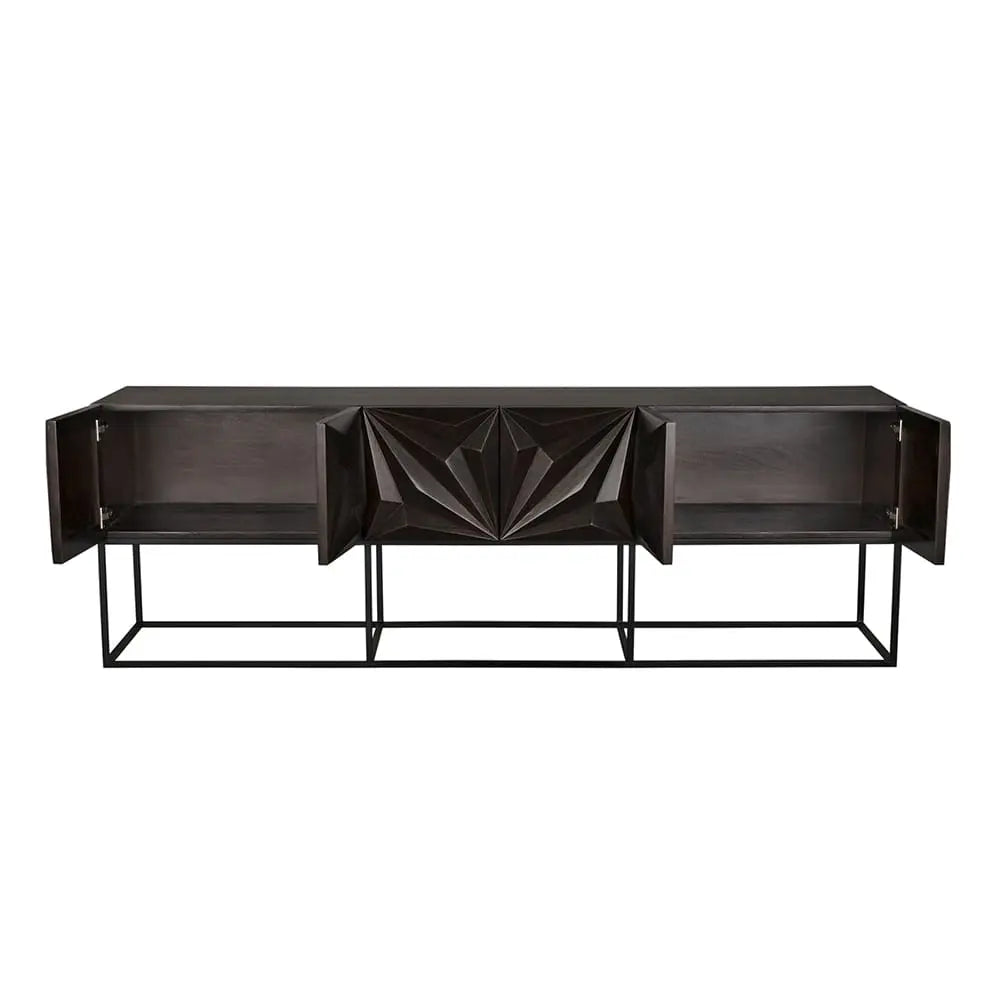 Noir Zurich Console Table