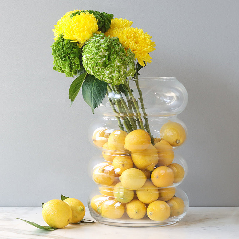 Etu Home Scalloped Flower Vase - Final Sale