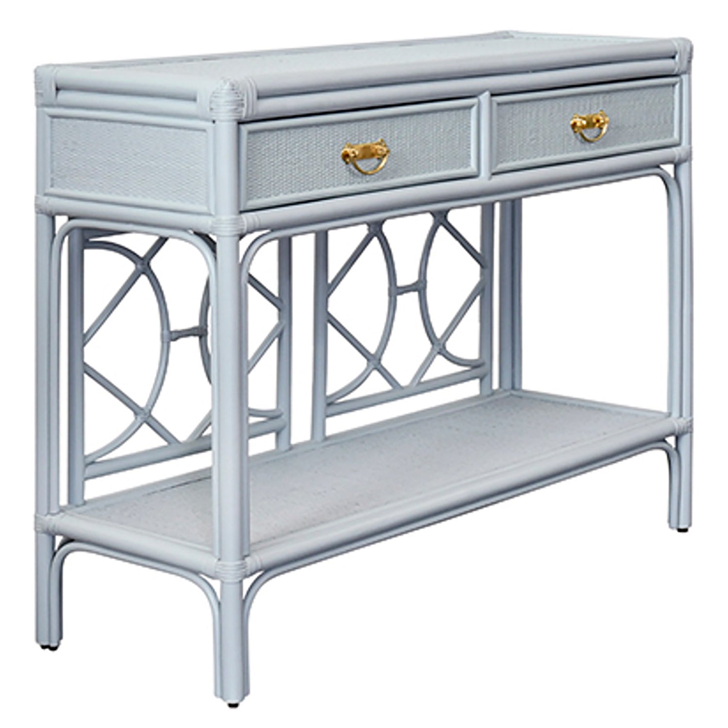 Worlds Away Gideon 2 Drawer Console Table