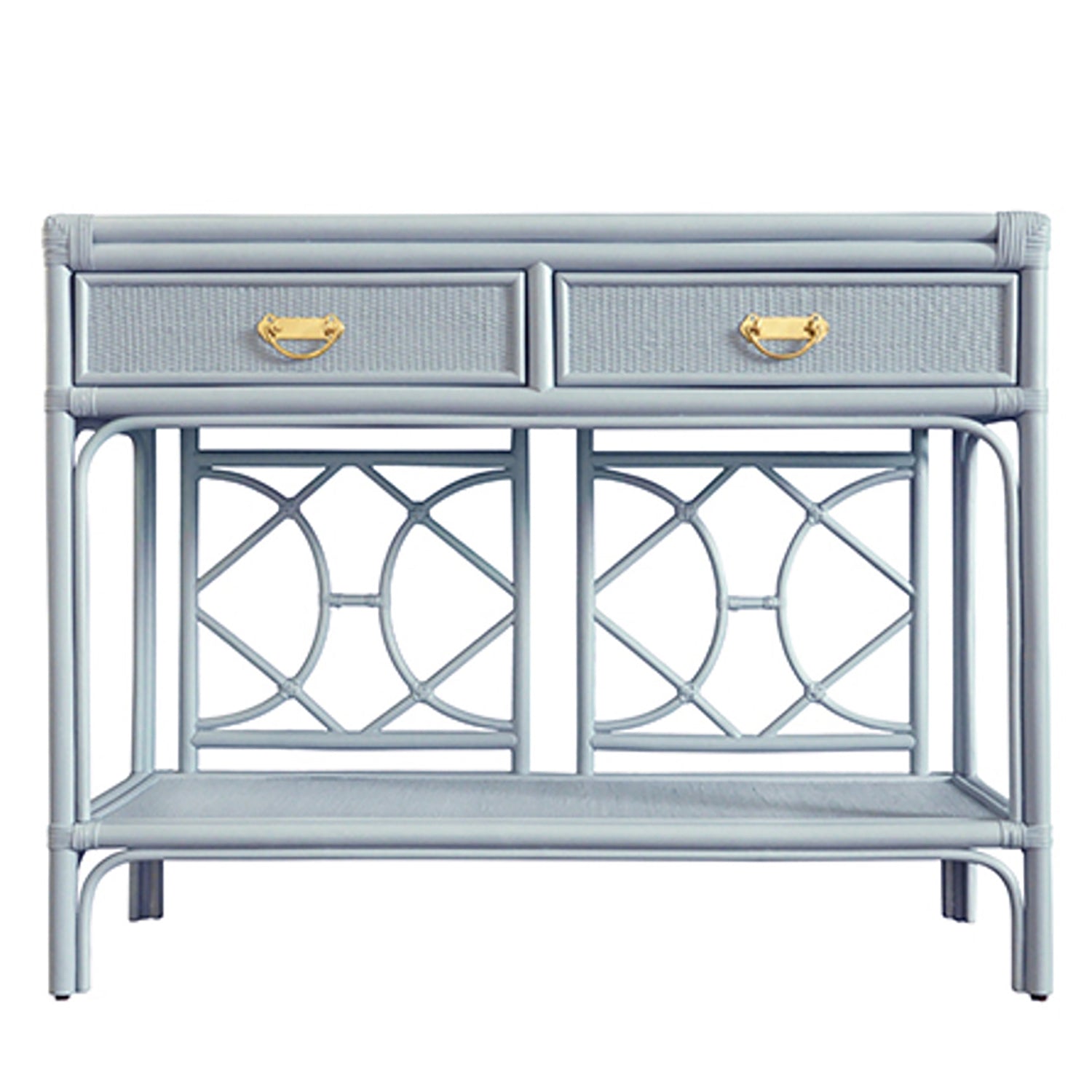 Worlds Away Gideon 2 Drawer Console Table