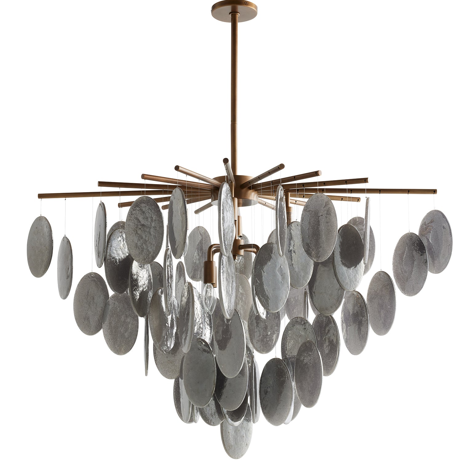 Arteriors Tiffany Gray Chandelier