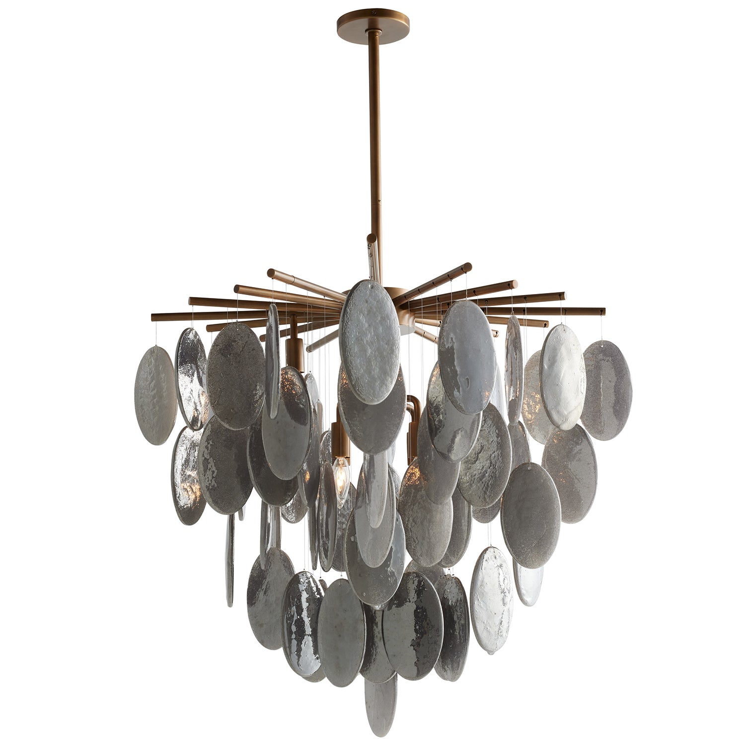 Arteriors Tiffany Gray Chandelier